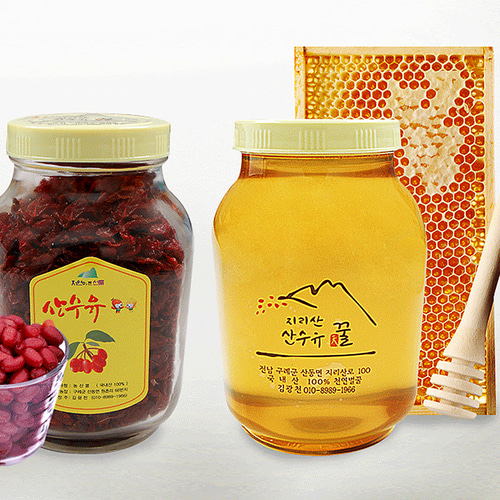 [산수유꿀농장] 지리산 구례 산수유 꿀, 화분